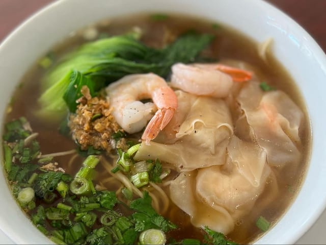 26. Thai Style Ramen w/ Shrimp.