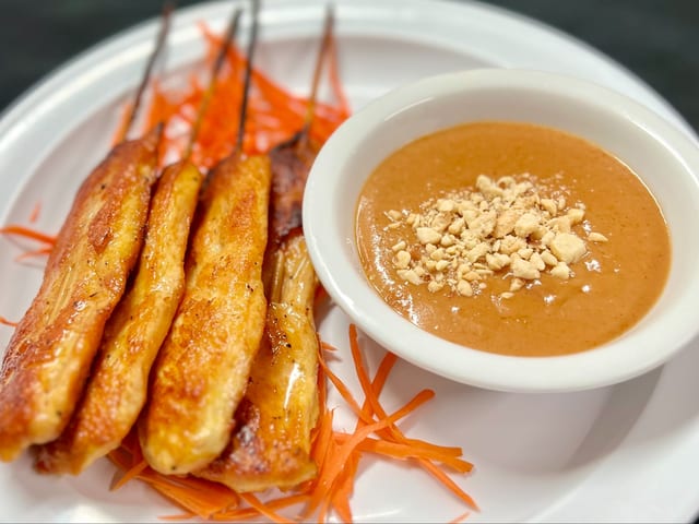 5. Satay Chicken.