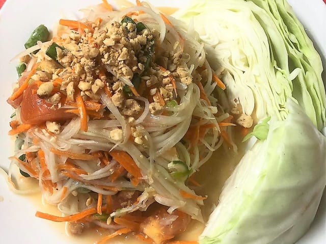 15. Papaya Salad.