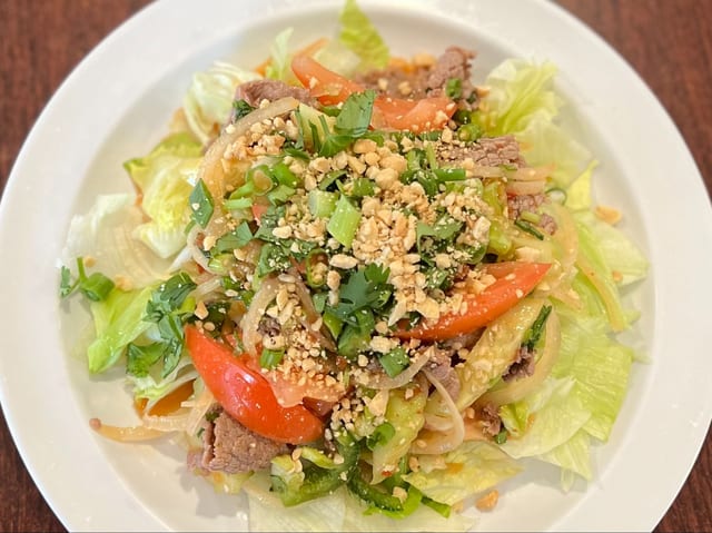 16. Yum Salad Beef.