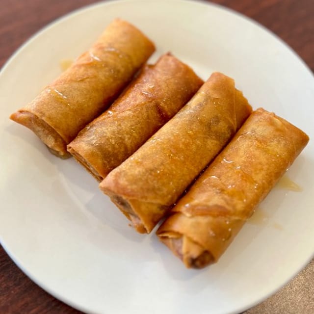 48. Fried Banana Rolls.